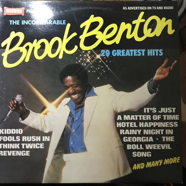 Item The Incomparable Brook Benton product image