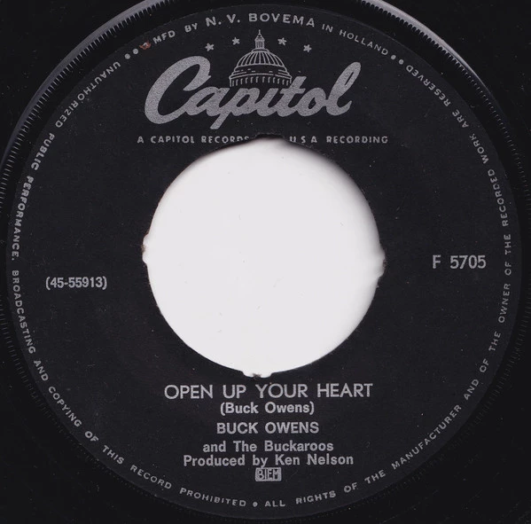 Item Open Up Your Heart / No More Me And You product image