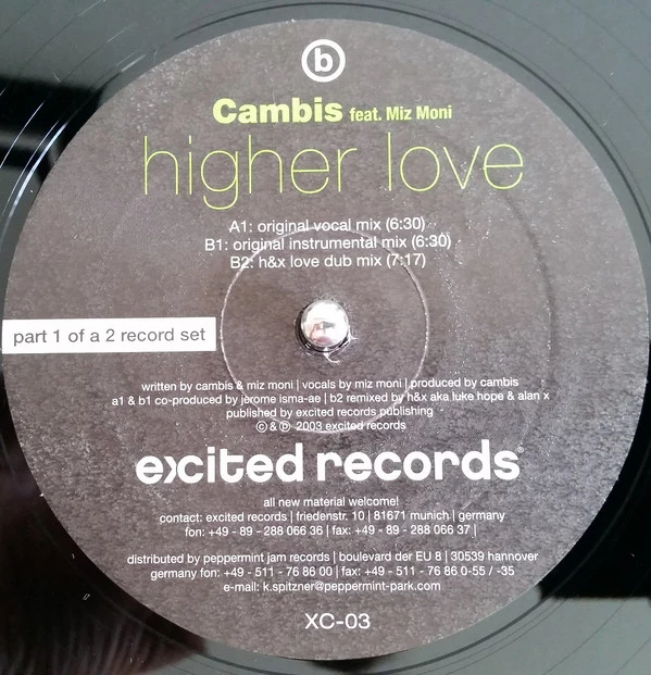 Item Higher Love product image