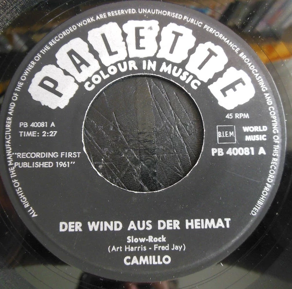 Item Der Wind Aus Der Heimat / Im Hafen Der Schlafenden Schiffe product image