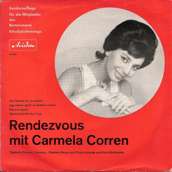 Rendezvous Mit Carmela Corren / Irgendwie Geht Es Immer Weiter