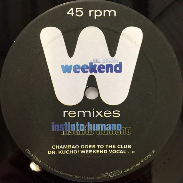 Item Instinto Humano (Weekend Remixes) product image