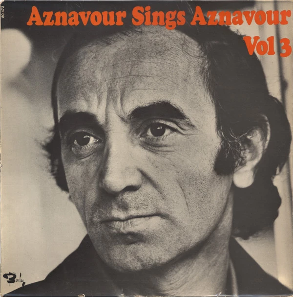 Item Aznavour Sings Aznavour Vol 3 product image