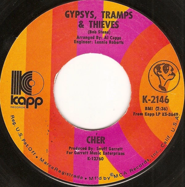 Gypsys, Tramps & Thieves / He'll Never Know / He'll Never Know