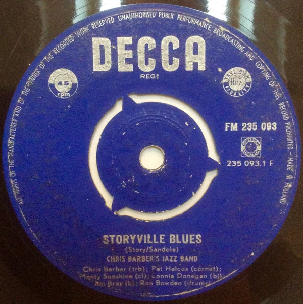 Storyville Blues / Ice Cream