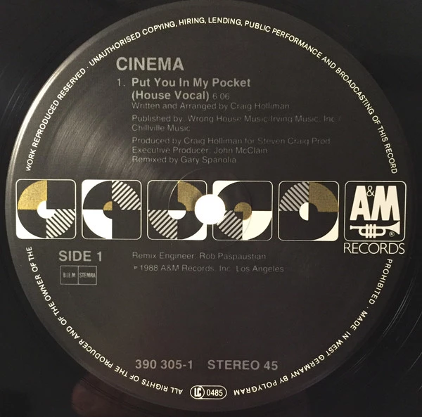 Image of the ordered vinyl