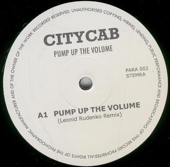 Pump Up The Volume