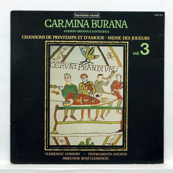 Item Carmina Burana Volume 3, Version Originale & Intégrale, Chansons De Printemps Et D'Amour - Messe Des Joueurs product image