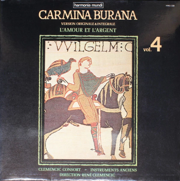 Item Carmina Burana, Volume 4,  / Version Originale & Integrale / L'Amour Et L'Argent product image