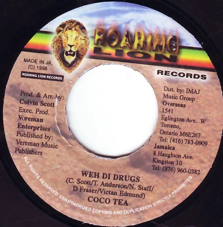 Item Weh Di Drugs / Kutchie (Version) product image