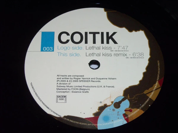 Image of the ordered vinyl