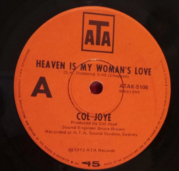 Heaven Is My Woman's Love / Happy Days