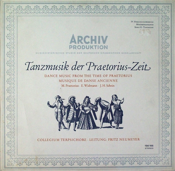 Item Tanzmusik Der Praetorius-Zeit product image