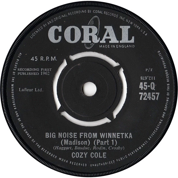 Big Noise From Winnetka / Big Noise From Winnetka (Madison) (Part 2)