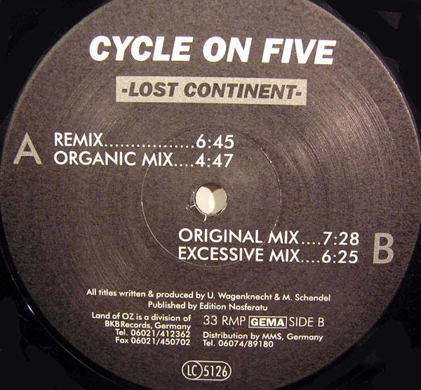 Item Lost Continent (Remixes) product image