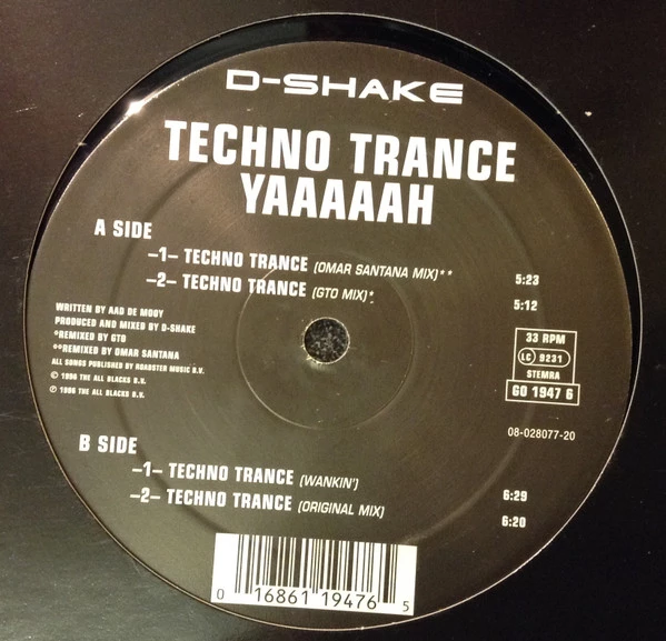 Item Techno Trance ('96 Remixes) product image