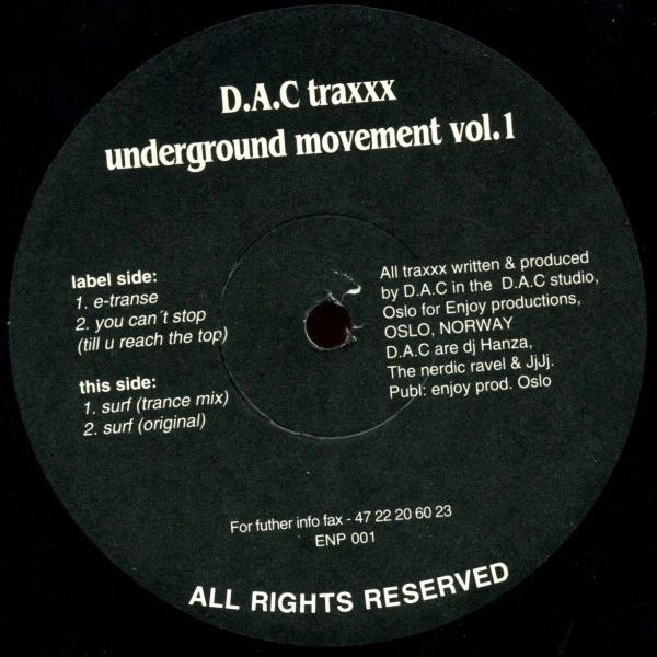 Underground Movement Vol. 1