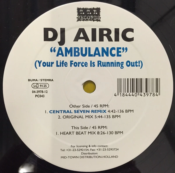 Ambulance (Your Life Force Is Running Out!)