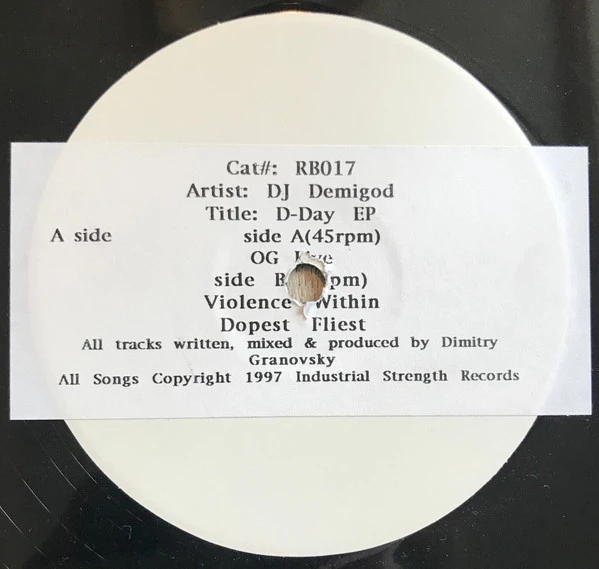 Image of the ordered vinyl