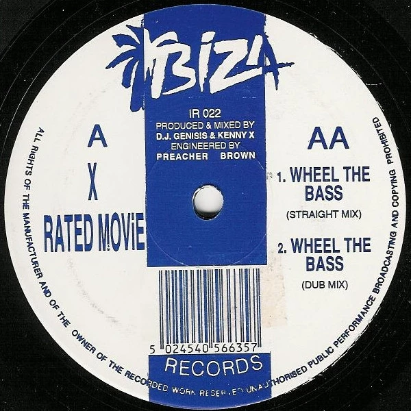 Item X Rated Movie / Wheel The Bass product image