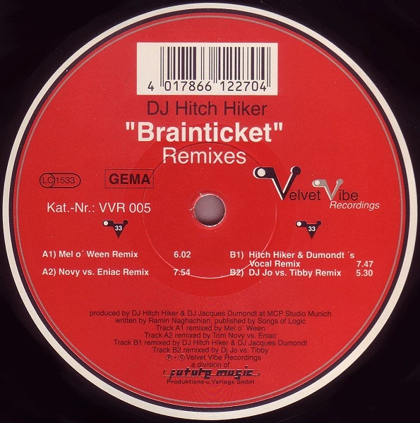 Item Brainticket (Remixes) product image