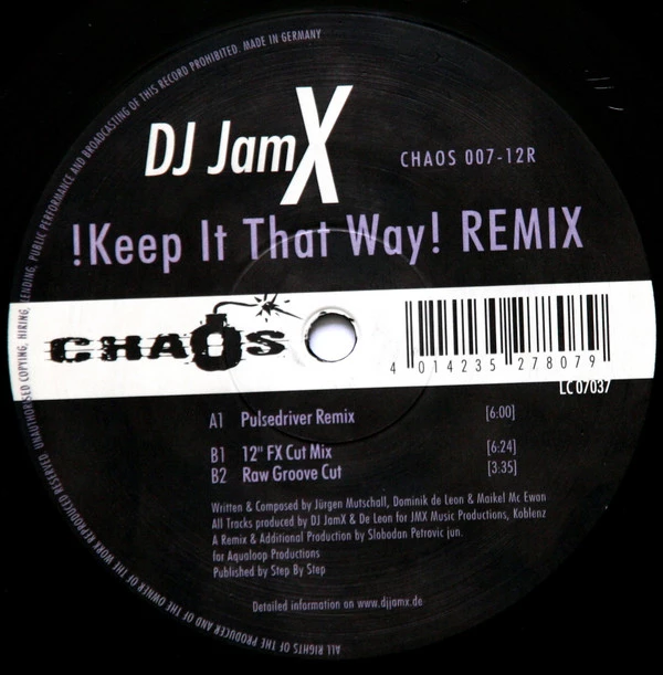 !Keep It That Way! (Remix)