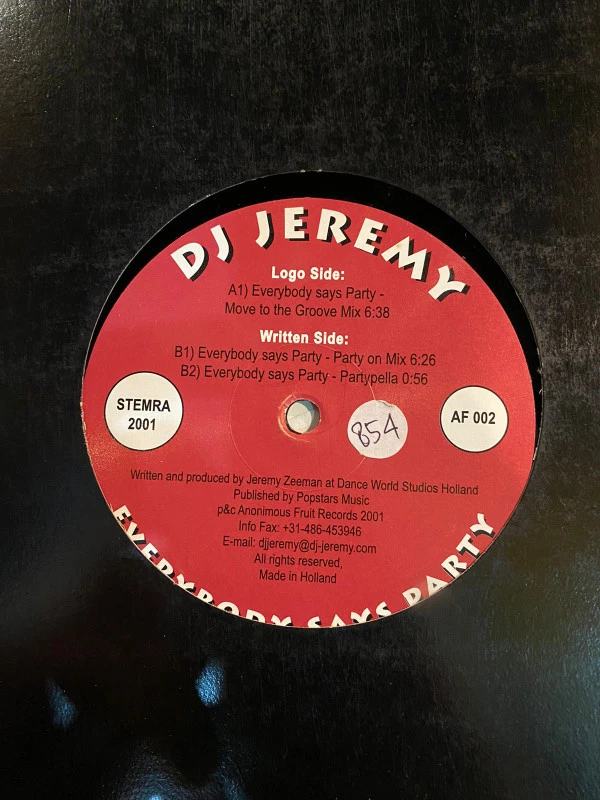 Image of the ordered vinyl