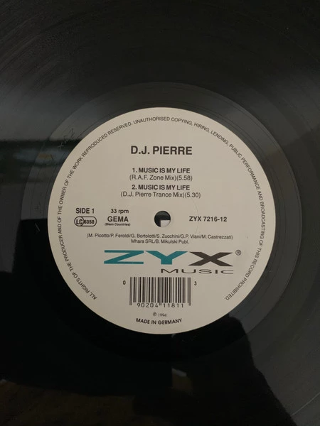 Image of the ordered vinyl