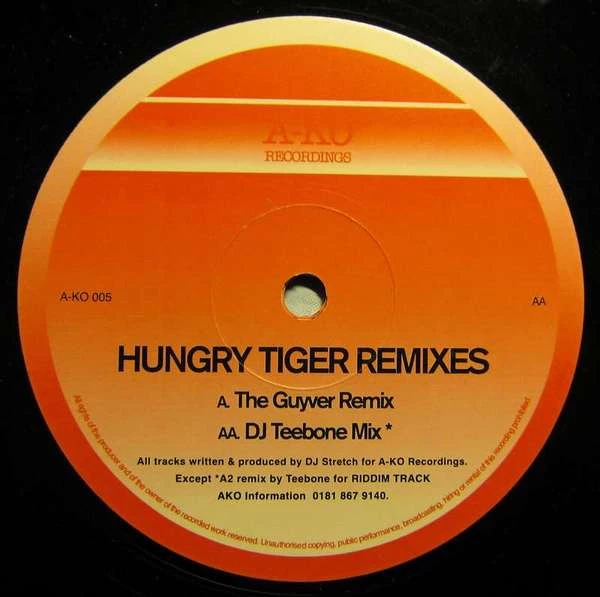 Item Hungry Tiger (Remixes) product image