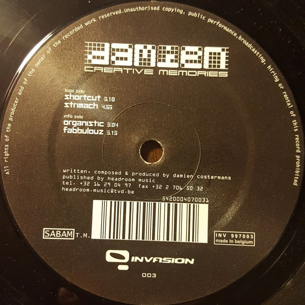 Image of the ordered vinyl