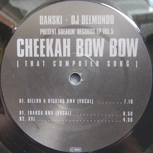 Item Breakin' Records EP Vol.5 - Cheekah Bow Bow (That Computer Song) product image