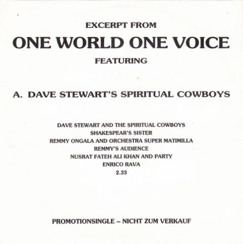 Excerpt From ONE WORLD ONE VOICE / Excerpt From ONE WORLD ONE VOICE