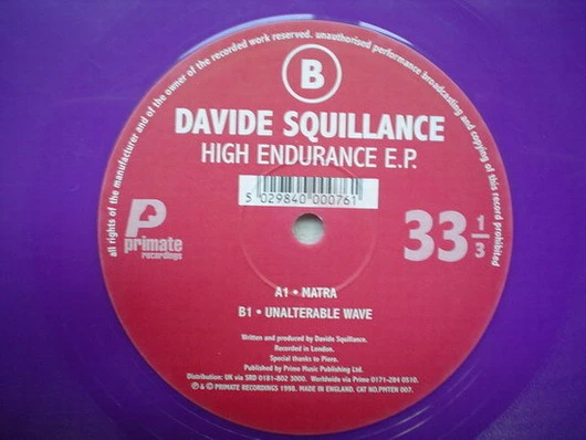 High Endurance E.P.