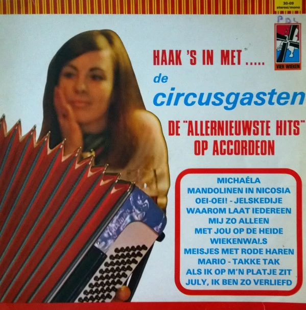 Item Haak 's In Met De "Circusgasten" - De Allernieuwste Hits Op Accordeon product image