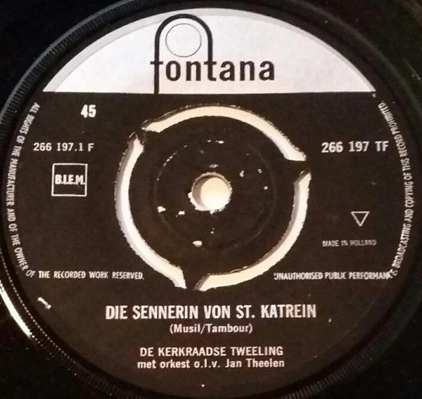 Item Die Sennerin von St. Katrien / Waldvögelein product image