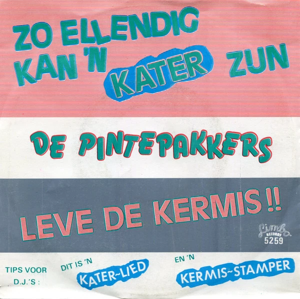 Item Zo Ellendig Kan 'n Kater Zijn  / Leve de Kermis !!  product image