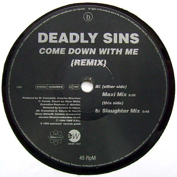 Item Come Down With Me (Remix) product image