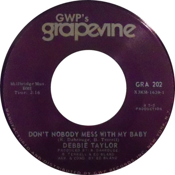 Item Don't Nobody Mess With My Baby / Stop product image