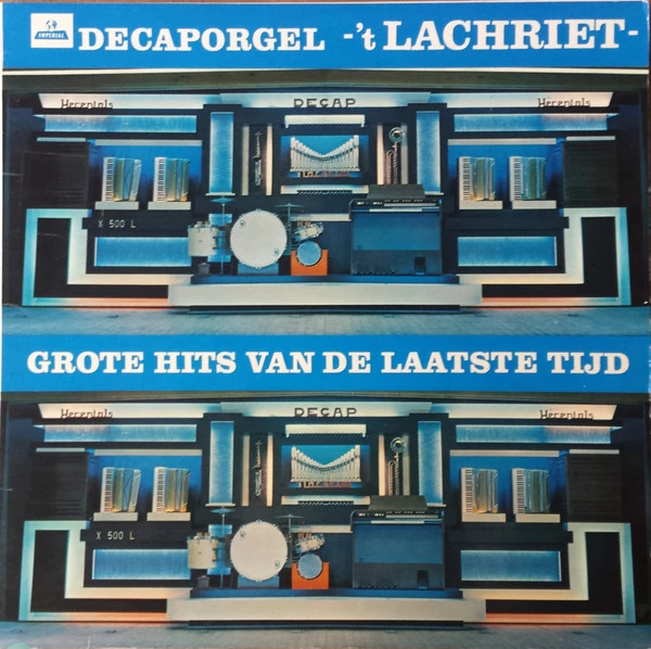 Item Decaporgel 't Lachriet - Grote Hits Van De Laatste Tijd product image