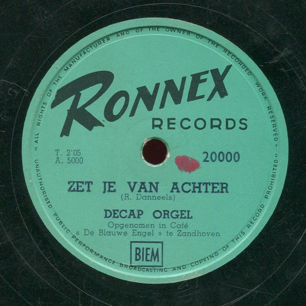 Zet Je Van Achter