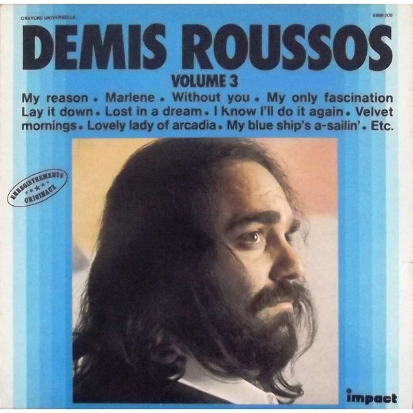 Demis Roussos Volume 3