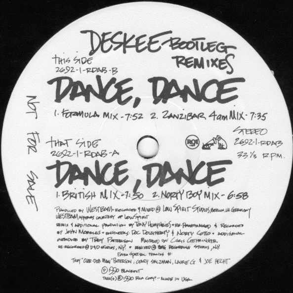 Item Dance, Dance (Bootleg Remixes) product image