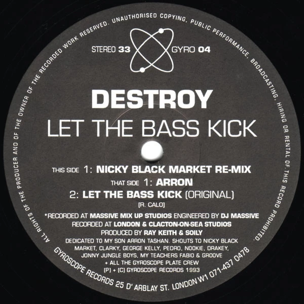 Item Let The Bass Kick product image