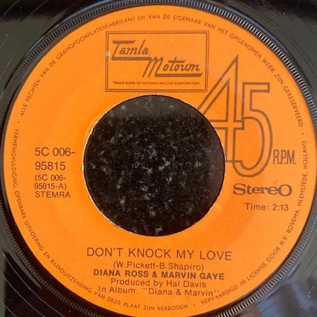 Item Don't Knock My Love / My Mistake (Was To Love You) product image