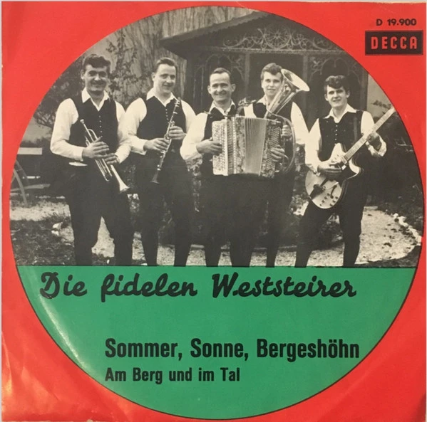 Item Sommer, Sonne, Bergeshöh'n / Am Berg Und Im Tal / Am Berg Und Im Tal (Walzer) product image