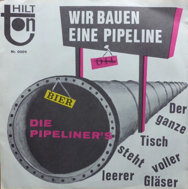 Wir Bauen Eine Pipeline / Der Ganze Tisch Steht Voller Leerer Gläser