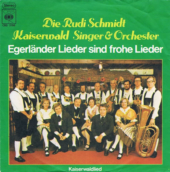 Item Egerländer Lieder Sind Frohe Lieder / Kaiserwaldlied product image