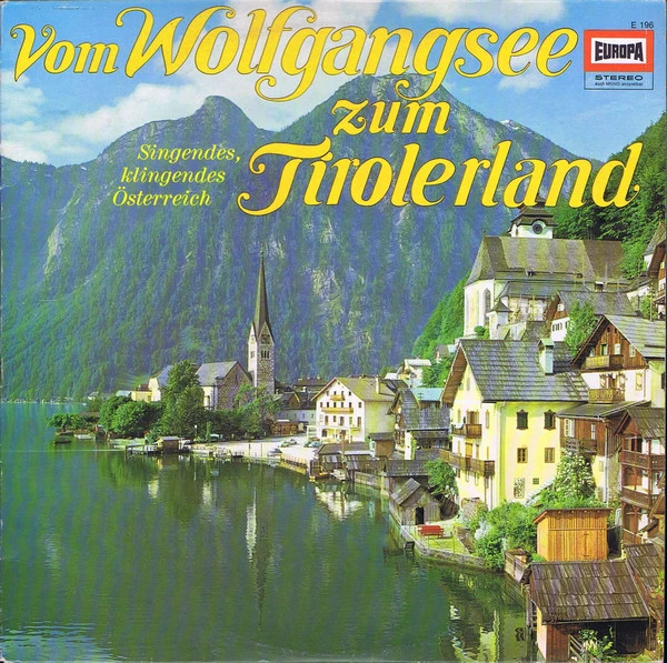 Item Vom Wolfgangsee Zum Tirolerland product image