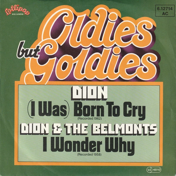 Item (I Was) Born To Cry / I Wonder Why / I Wonder Why product image