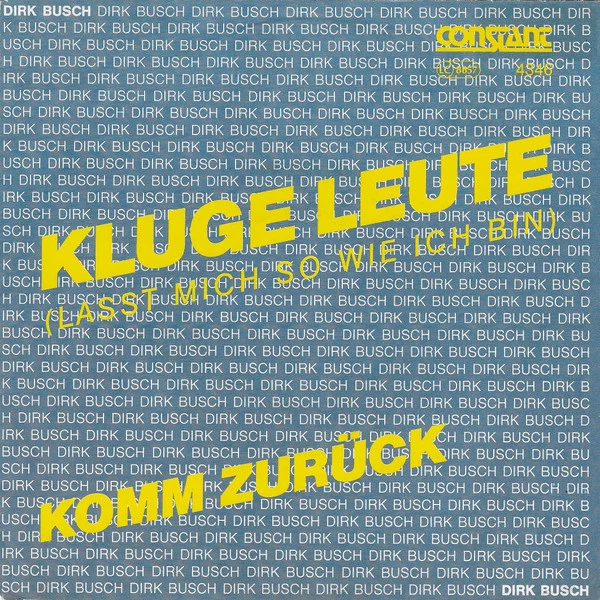 Item Kluge Leute / Komm Zurück product image